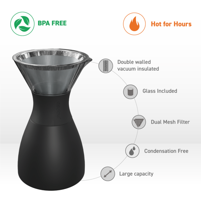 ASOBU Pour-over Insulated Coffee Maker - PO300 - Image 3