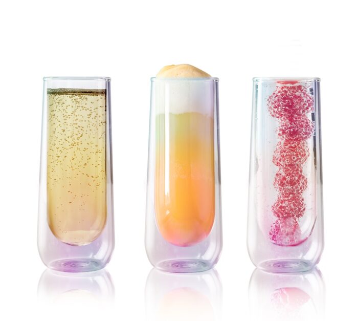 Flûte sans pied irisée ASOBU - DWG46 – Image 3